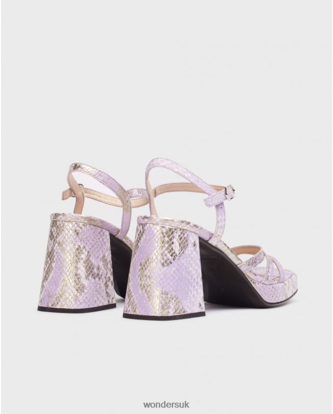 Footwear VZ2PD3 Women Wonders Lavender Violet Love Sandal
