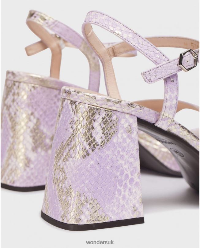 Footwear VZ2PD3 Women Wonders Lavender Violet Love Sandal