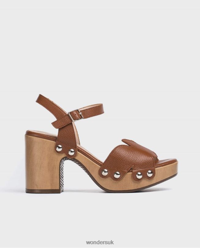 Footwear VZ2PD407 Women Wonders Cuero Plaited Leather Sandal