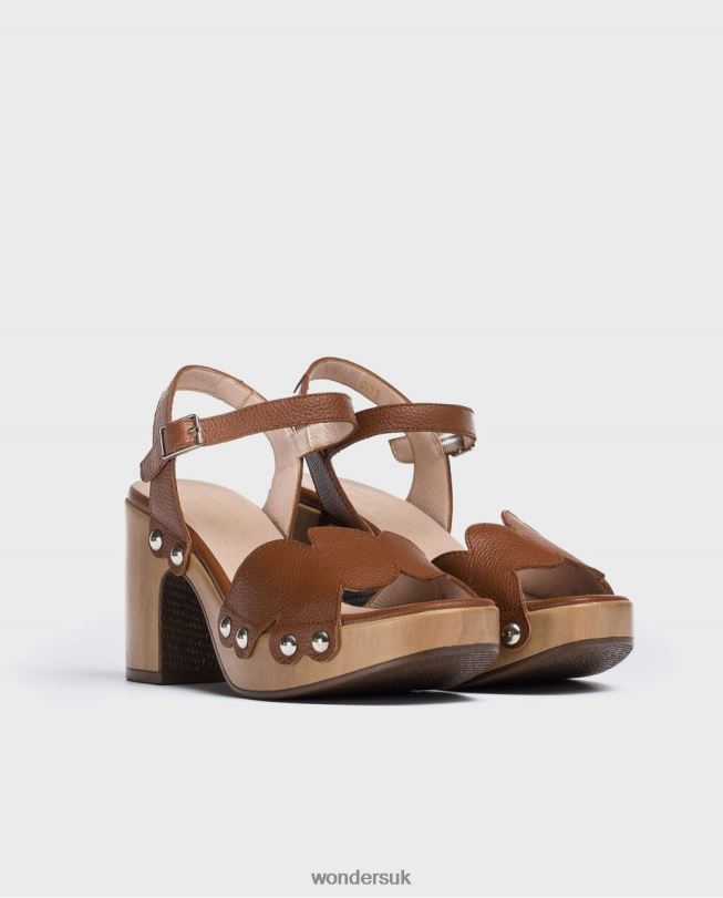 Footwear VZ2PD407 Women Wonders Cuero Plaited Leather Sandal