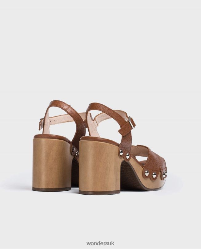 Footwear VZ2PD407 Women Wonders Cuero Plaited Leather Sandal