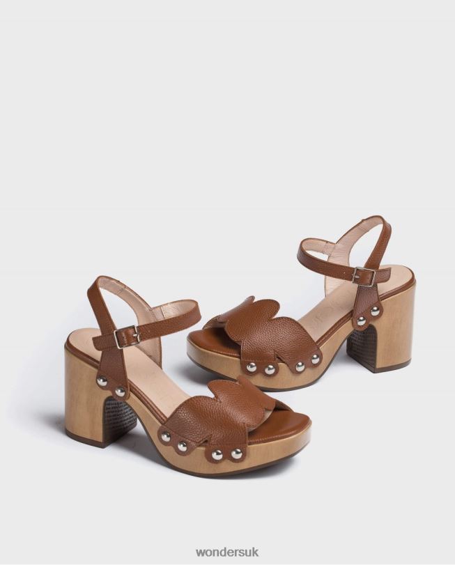 Footwear VZ2PD407 Women Wonders Cuero Plaited Leather Sandal