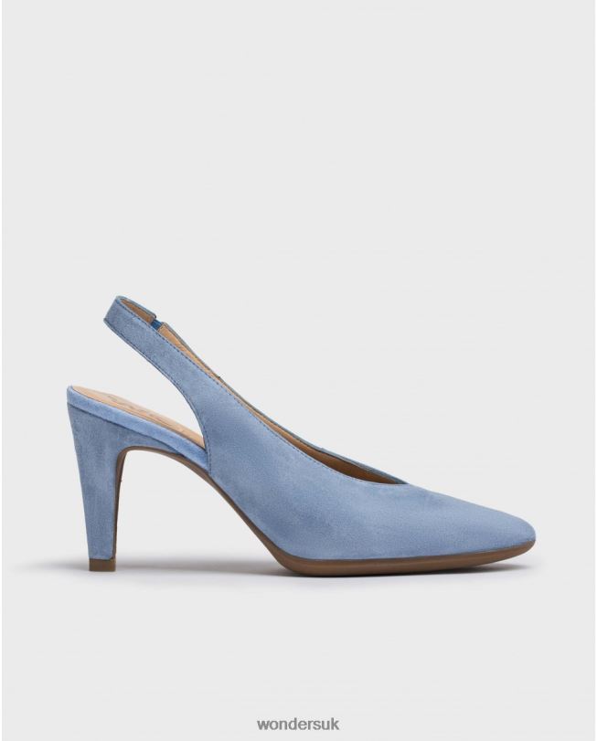 Footwear VZ2PD437 Women Wonders Bluet Shoe With A High Throat