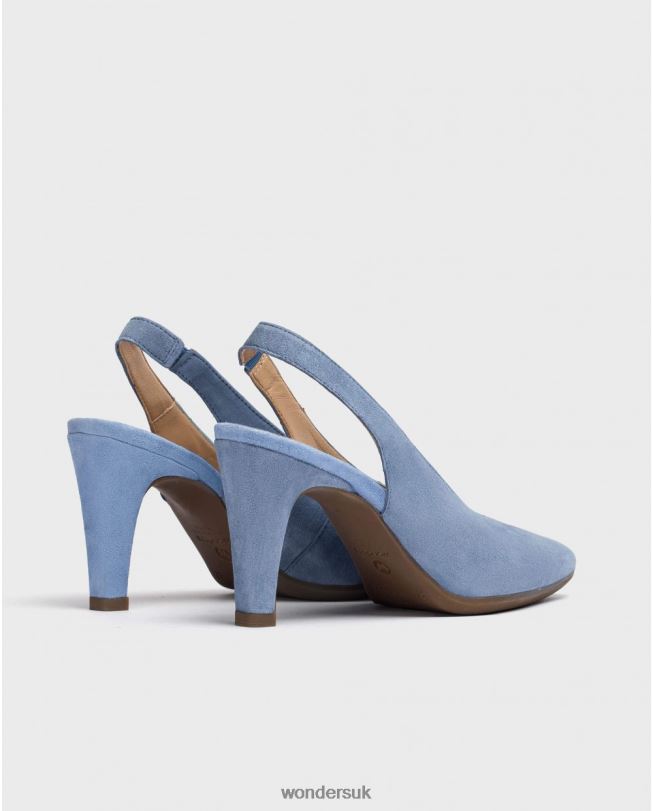 Footwear VZ2PD437 Women Wonders Bluet Shoe With A High Throat