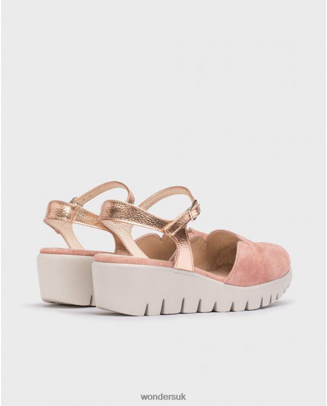 Footwear VZ2PD47 Women Wonders Rosa/Gold Pink Caravaca Sandal