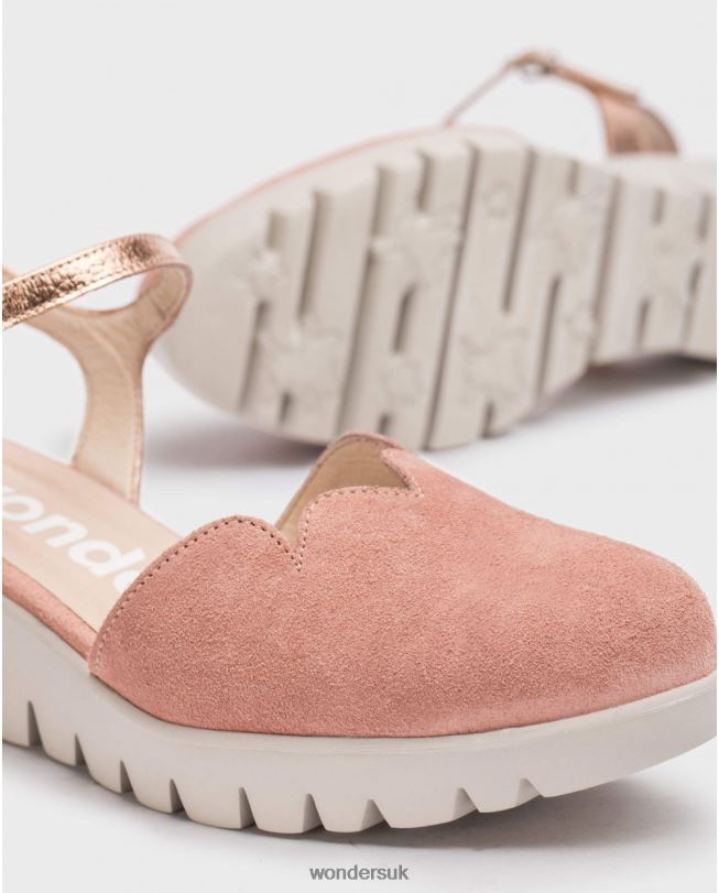 Footwear VZ2PD47 Women Wonders Rosa/Gold Pink Caravaca Sandal