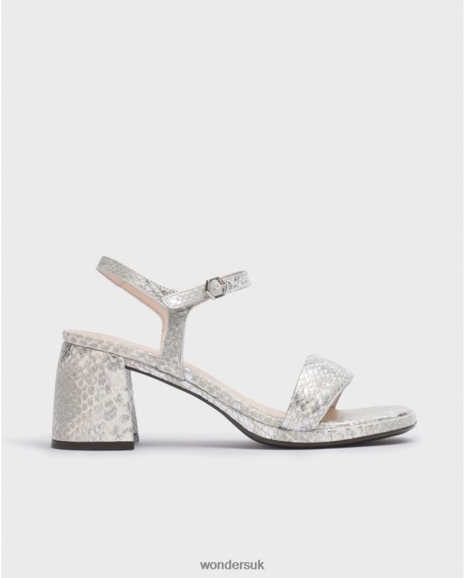 Footwear VZ2PD4 Women Wonders Plata Silver River Sandal