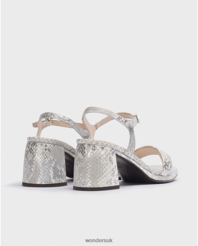 Footwear VZ2PD4 Women Wonders Plata Silver River Sandal