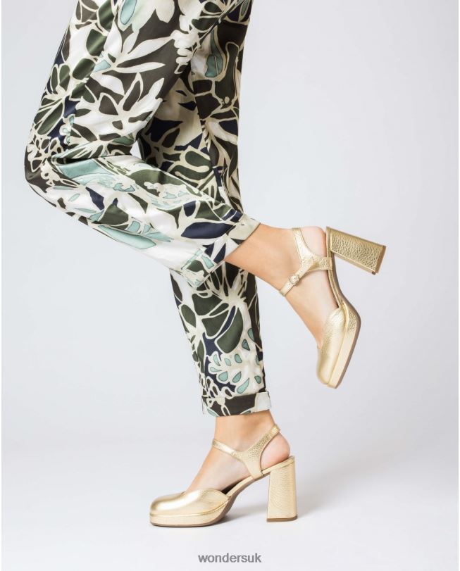 Footwear VZ2PD50 Women Wonders Gold Blue Shoes