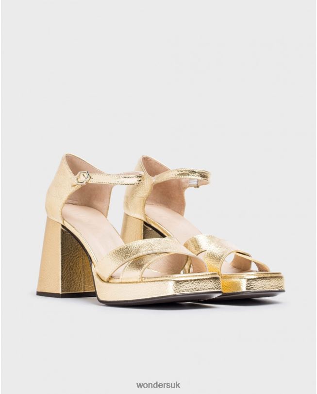 Footwear VZ2PD54 Women Wonders Gold Julia Sandal
