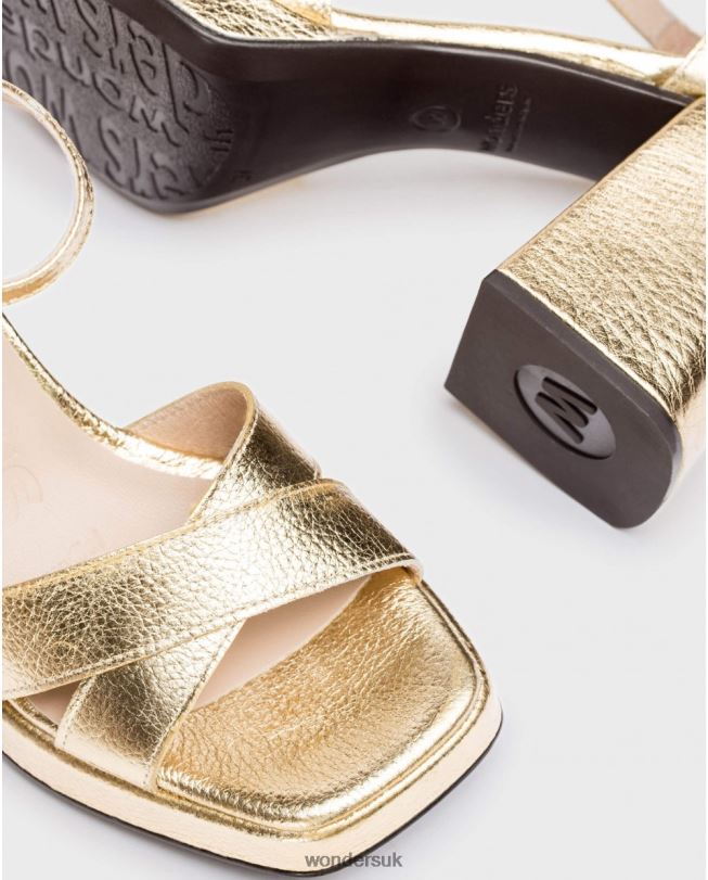 Footwear VZ2PD54 Women Wonders Gold Julia Sandal