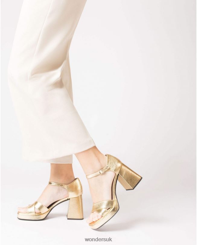 Footwear VZ2PD54 Women Wonders Gold Julia Sandal