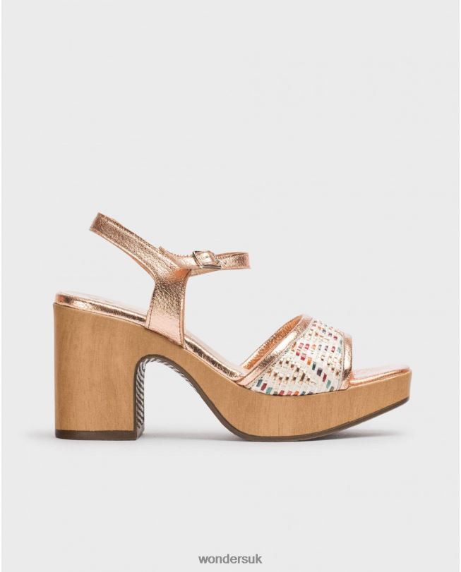 Footwear VZ2PD56 Women Wonders Rame Multicolored Etnia Sandal