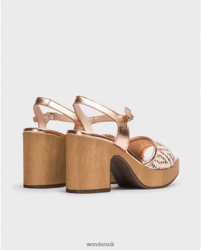 Footwear VZ2PD56 Women Wonders Rame Multicolored Etnia Sandal