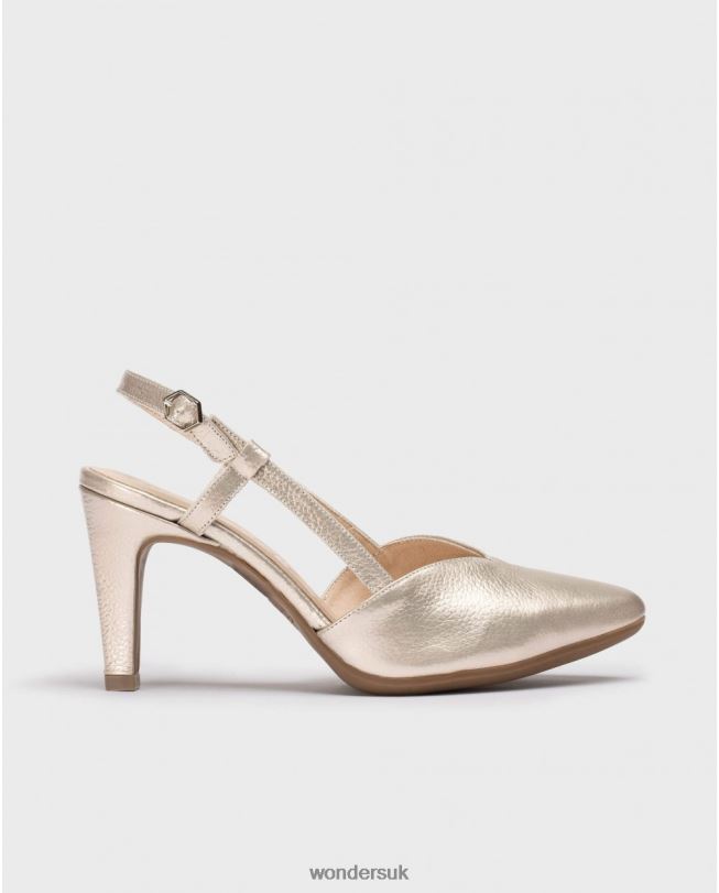 Footwear VZ2PD57 Women Wonders Platino Gold Lexi Shoe