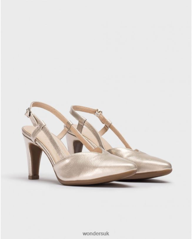 Footwear VZ2PD57 Women Wonders Platino Gold Lexi Shoe