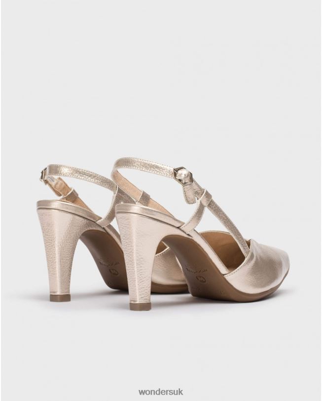 Footwear VZ2PD57 Women Wonders Platino Gold Lexi Shoe