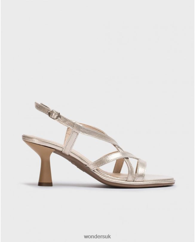 Footwear VZ2PD59 Women Wonders Platino Platium Glow Sandal