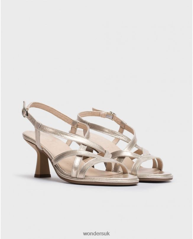 Footwear VZ2PD59 Women Wonders Platino Platium Glow Sandal