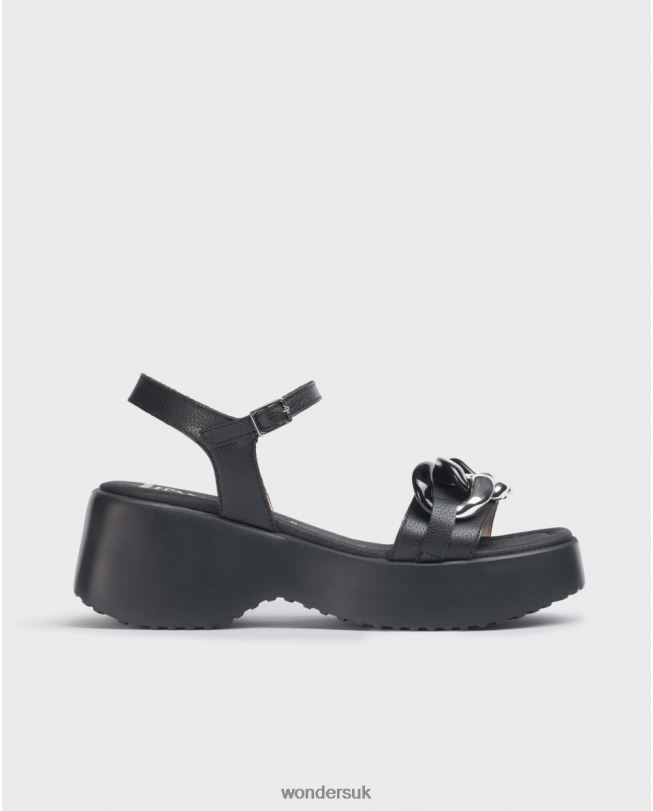 Footwear VZ2PD5 Women Wonders Negro Black Claire Sandal
