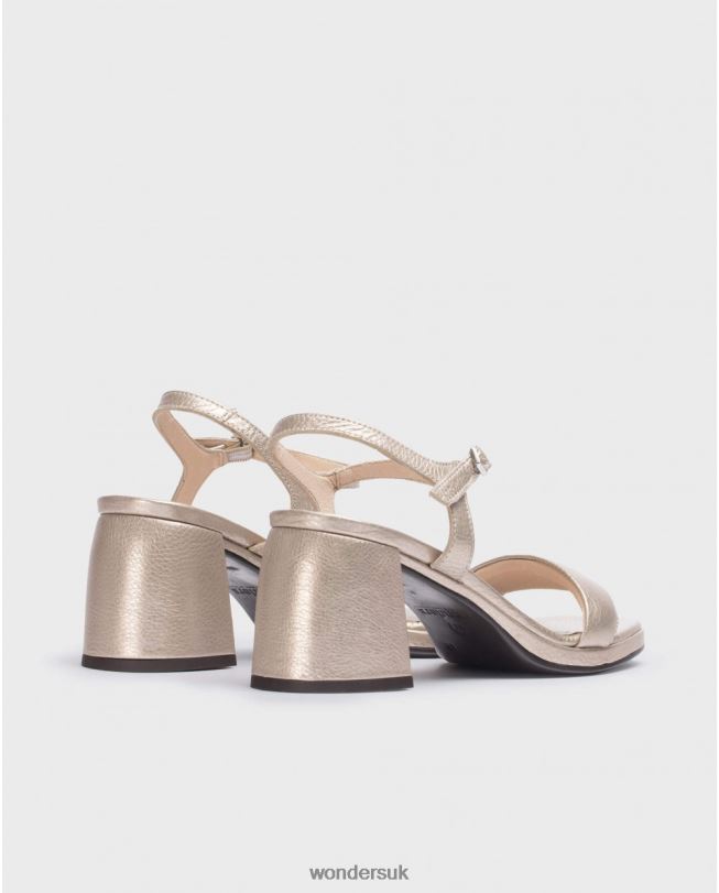 Footwear VZ2PD60 Women Wonders Platino Gold River Sandal