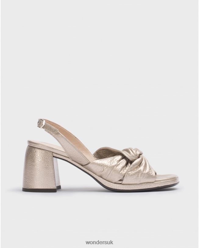 Footwear VZ2PD61 Women Wonders Platino Gold Wild Sandal