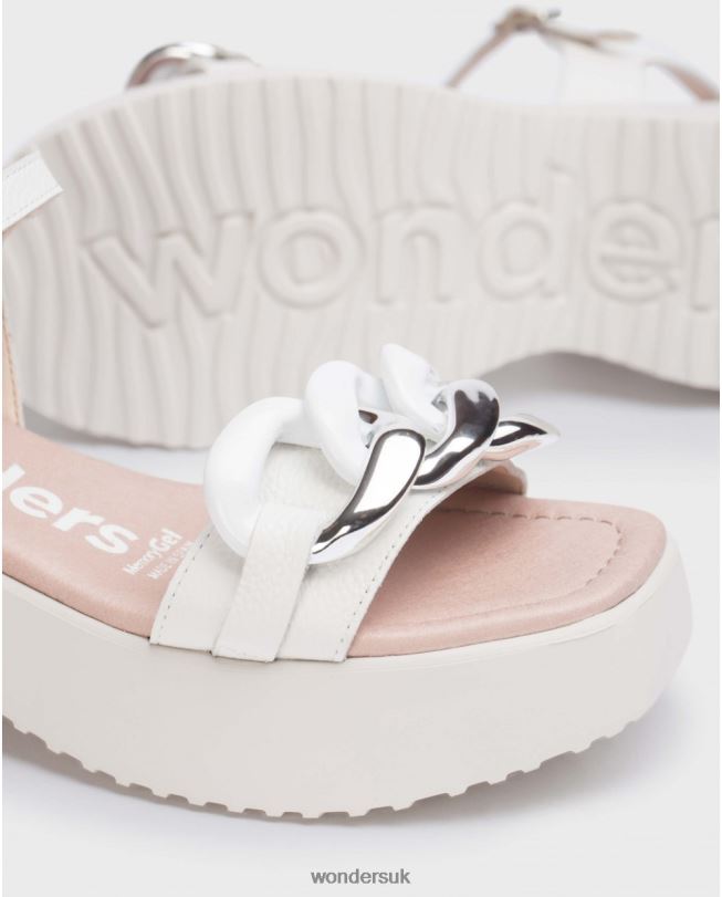 Footwear VZ2PD6 Women Wonders Off White Claire Sandal