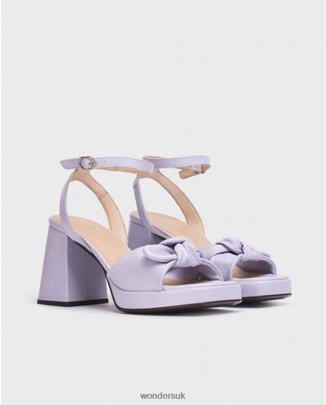 Footwear VZ2PD71 Women Wonders Lavender Black Lexi Sandal