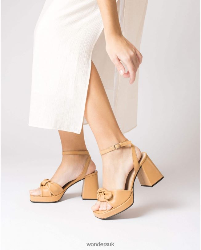 Footwear VZ2PD73 Women Wonders Sand Black Lexi Sandal