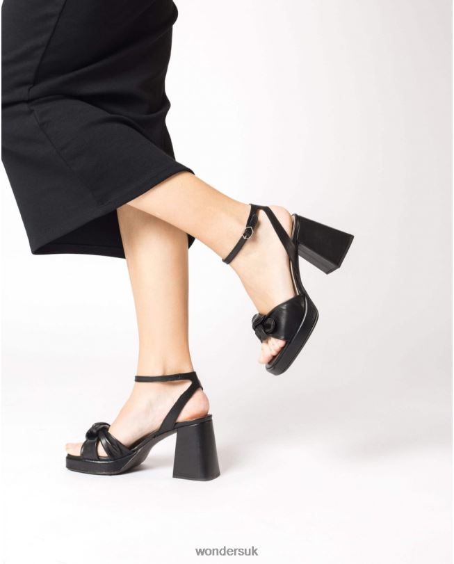 Footwear VZ2PD74 Women Wonders Negro M-5301