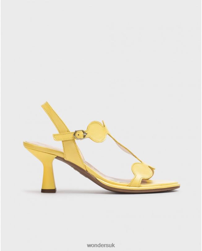 Footwear VZ2PD75 Women Wonders Lima Yellow Drew Sandal