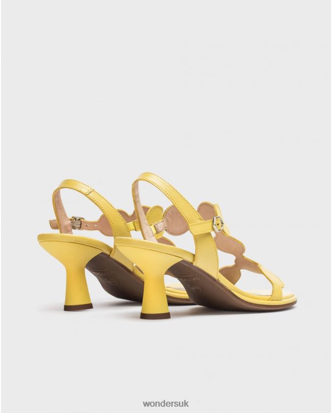 Footwear VZ2PD75 Women Wonders Lima Yellow Drew Sandal