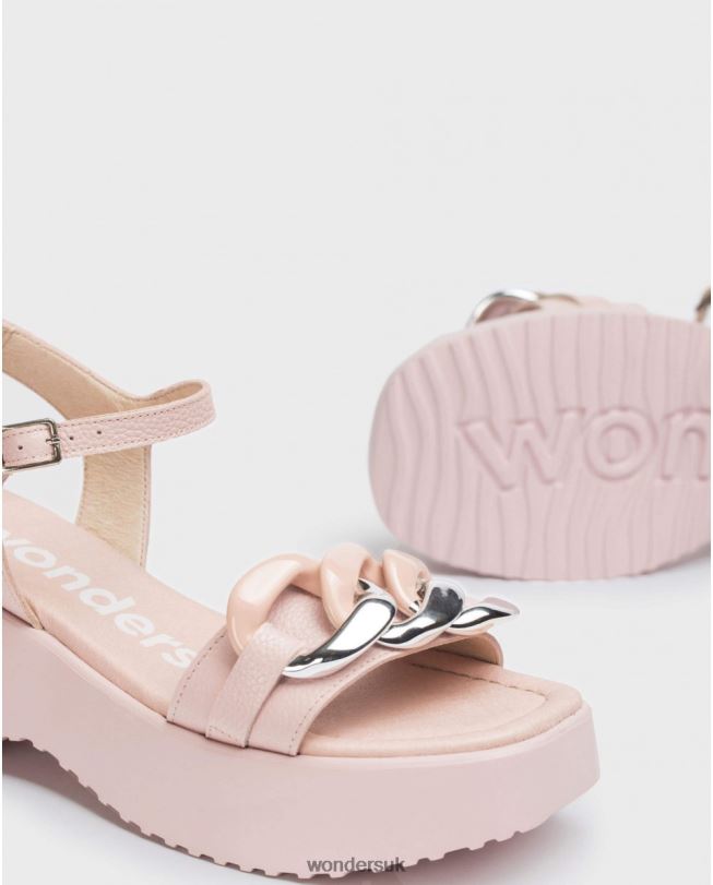 Footwear VZ2PD7 Women Wonders Rosa Pink Claire Sandal