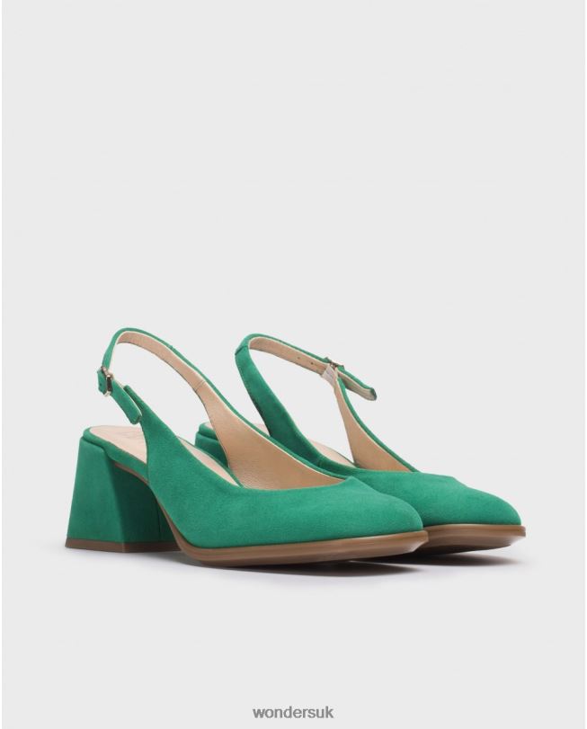 Footwear VZ2PD99 Women Wonders Jade Green Adele Shoes