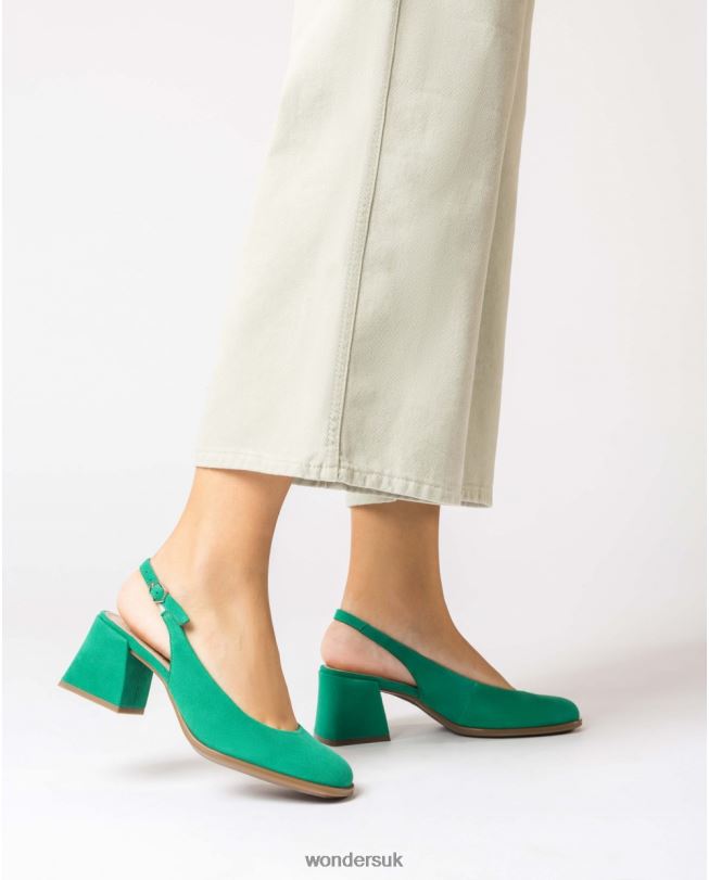 Footwear VZ2PD99 Women Wonders Jade Green Adele Shoes