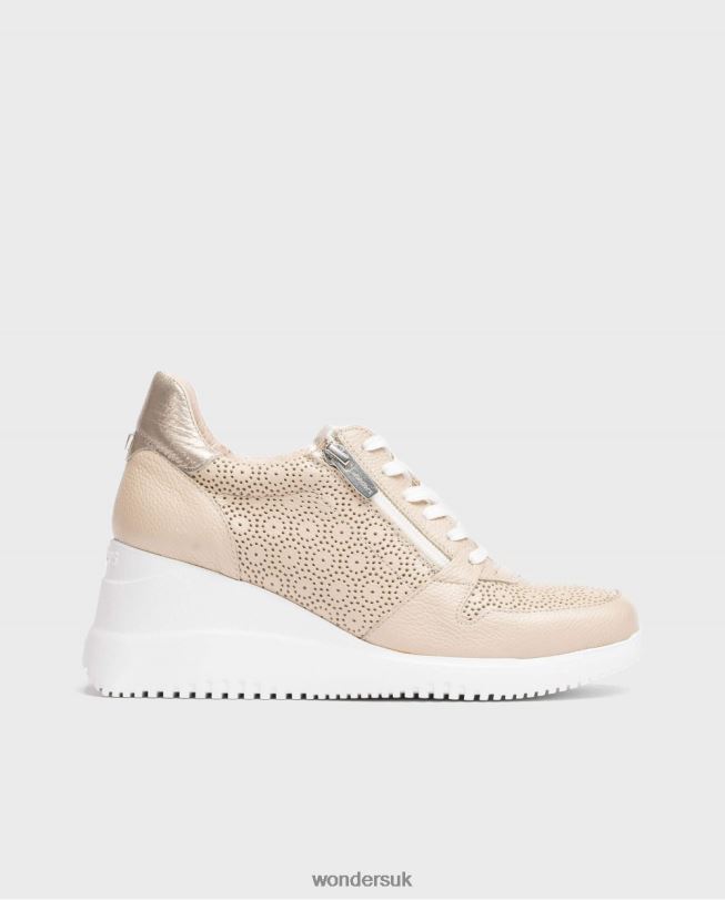 Footwear VZ2PD127 Women Wonders Natur/Plat Black Lexi Sneakers