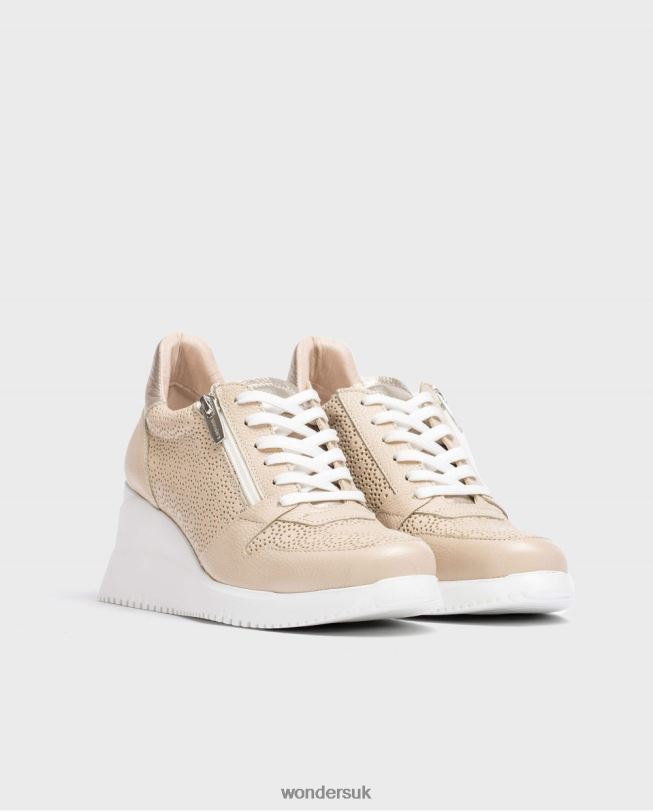 Footwear VZ2PD127 Women Wonders Natur/Plat Black Lexi Sneakers