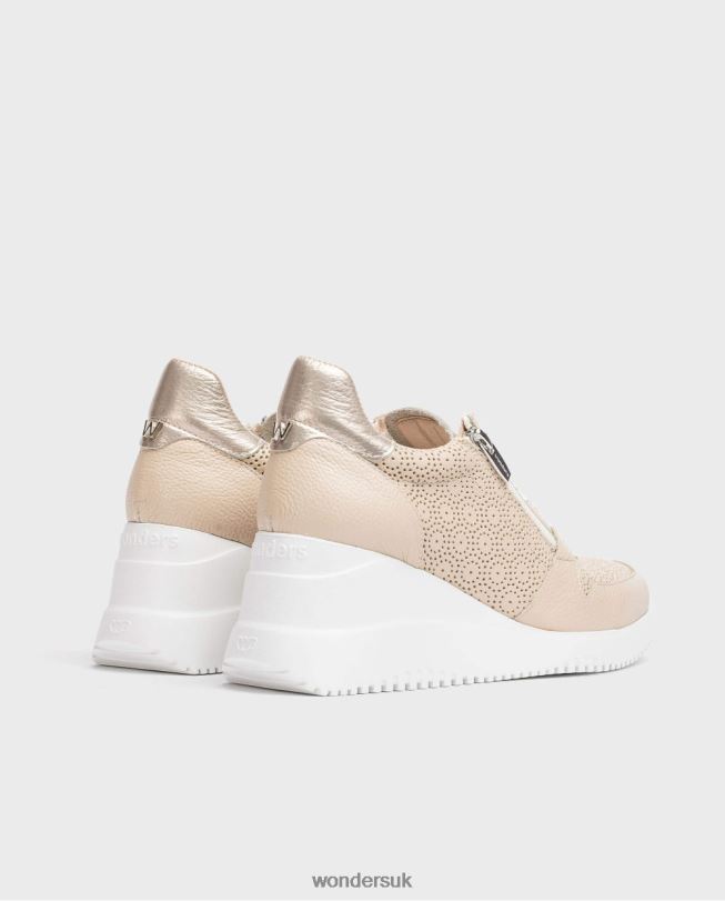 Footwear VZ2PD127 Women Wonders Natur/Plat Black Lexi Sneakers