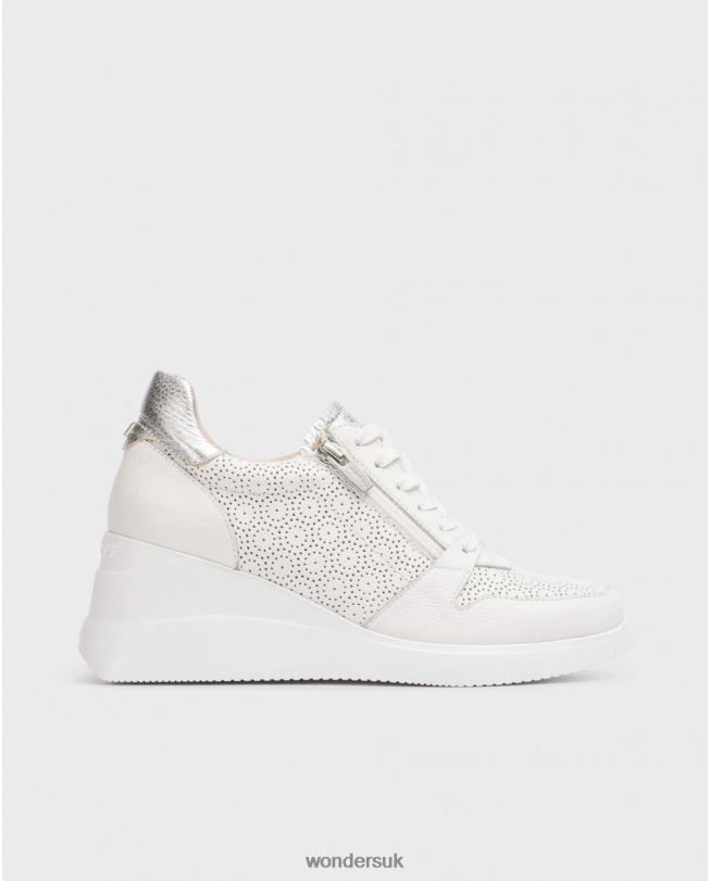 Footwear VZ2PD128 Women Wonders Off/Plata White Change Sneaker
