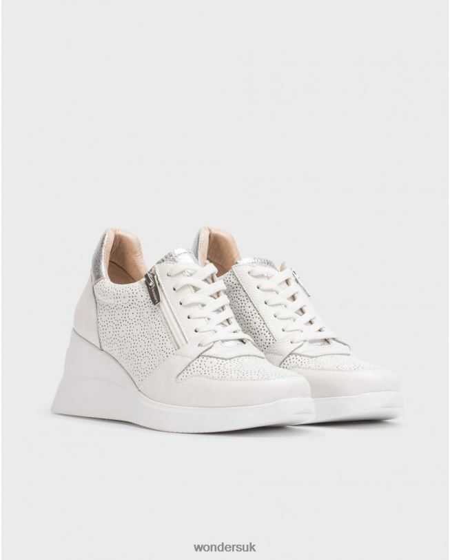 Footwear VZ2PD128 Women Wonders Off/Plata White Change Sneaker