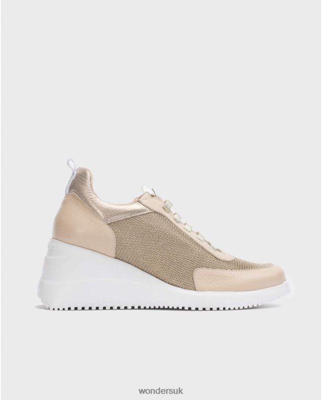 Footwear VZ2PD129 Women Wonders Nat/Bei/Pt Beige Rainbow Sneaker