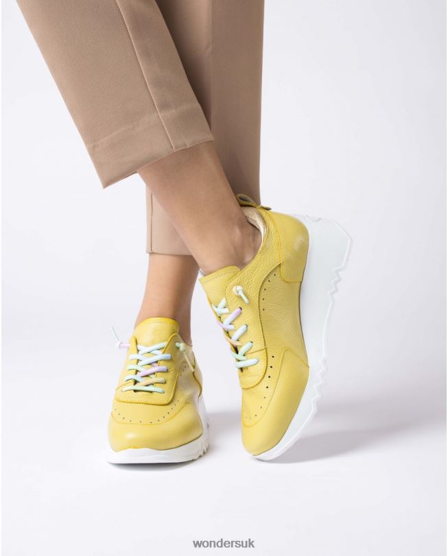 Footwear VZ2PD170 Women Wonders Lim/Go Yellow Mint Sneaker