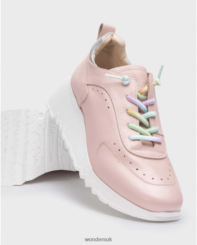 Footwear VZ2PD173 Women Wonders Ros/Pl Pink-Silver Mint Sneaker