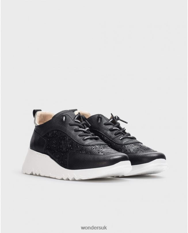 Footwear VZ2PD202 Women Wonders Neg/Pa Black Sneaker