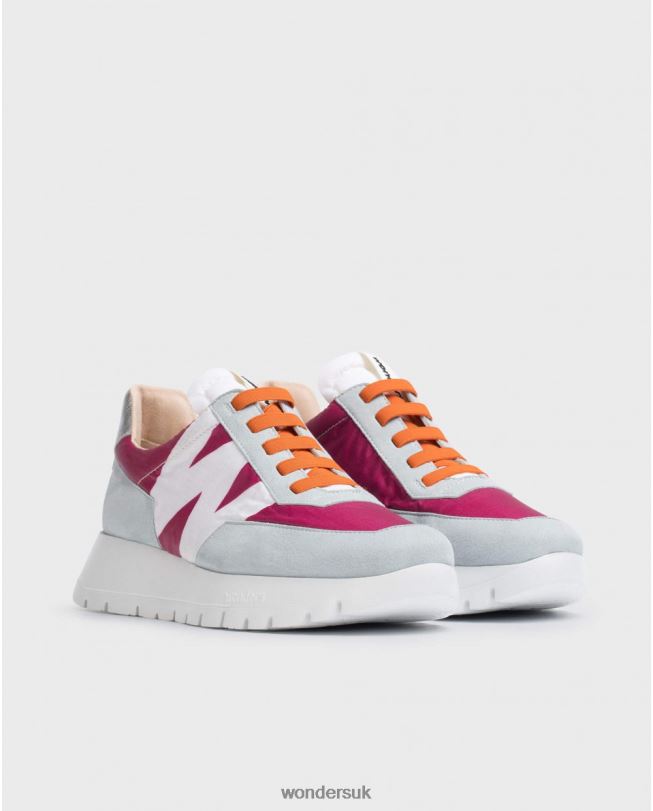 Footwear VZ2PD248 Women Wonders Aloe/Blanc Blue Odisei Sneaker