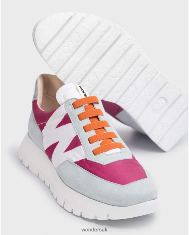 Footwear VZ2PD248 Women Wonders Aloe/Blanc Blue Odisei Sneaker