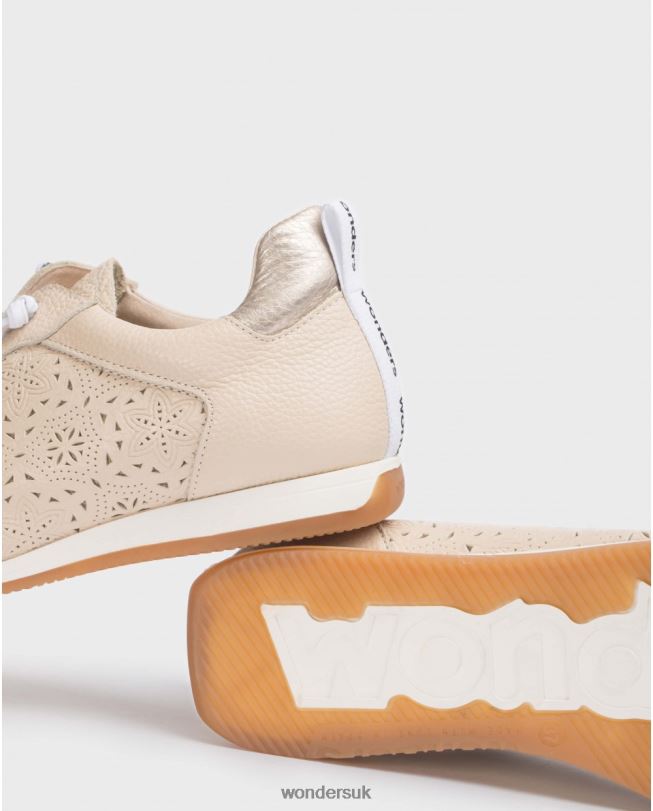 Footwear VZ2PD281 Women Wonders Natur/Plao Beige Brit Trainers