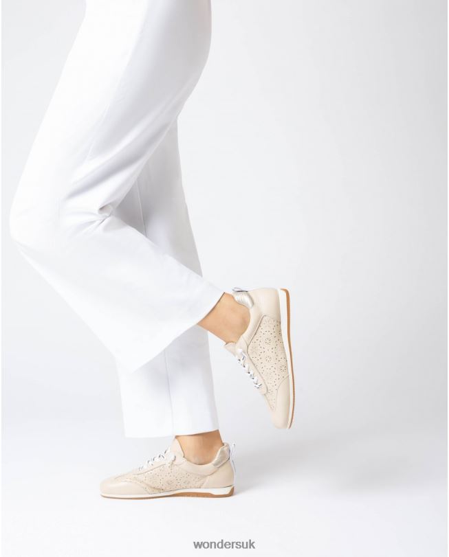 Footwear VZ2PD281 Women Wonders Natur/Plao Beige Brit Trainers