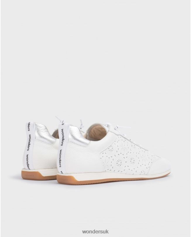 Footwear VZ2PD282 Women Wonders Off/Plata White Brit Trainers