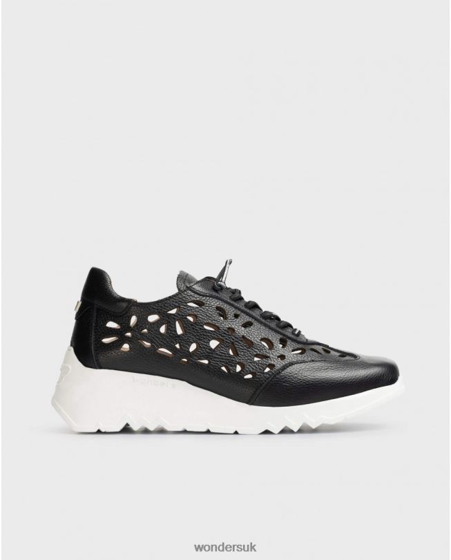 Footwear VZ2PD285 Women Wonders Negro Black Nuxe Sneaker